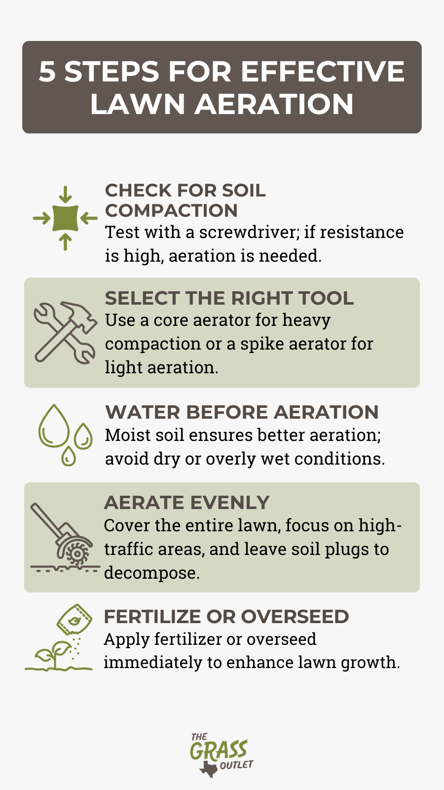 5 Steps for Effective Lawn Aeration