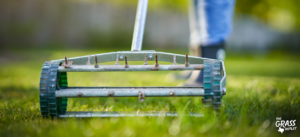 Manual lawn aeration