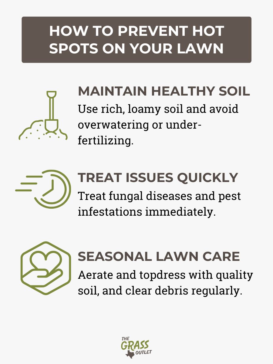 How to prevent hot spots on your lawn