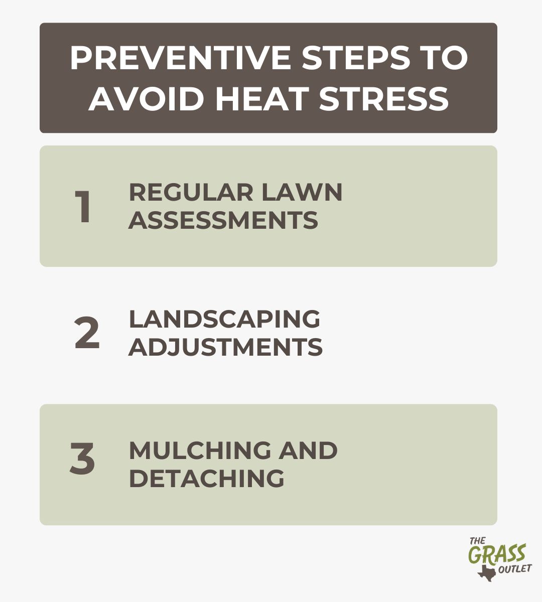 Preventive steps to avoid heat stress