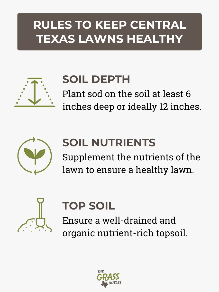 Rules to keep central texas lawns healthy
