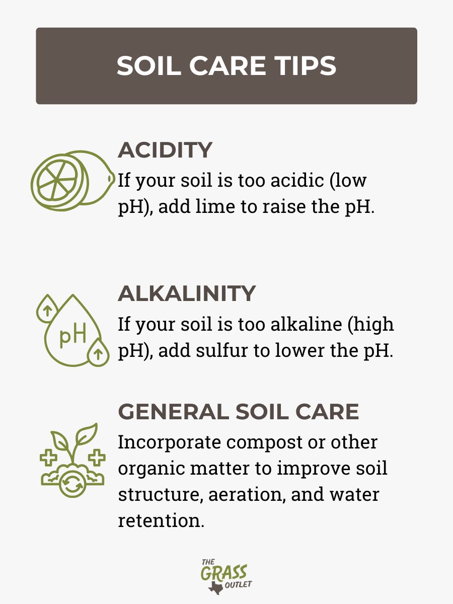 Soil care tips